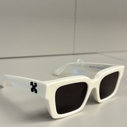 OFF WHITE Virgil White Sunglasses