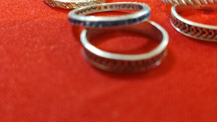 Argollas de Plata 925 solidas