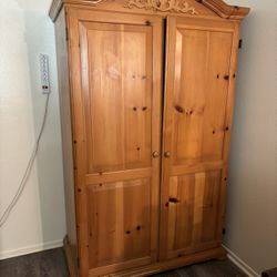 Multipurpose Cabinet With Hidden Desk 