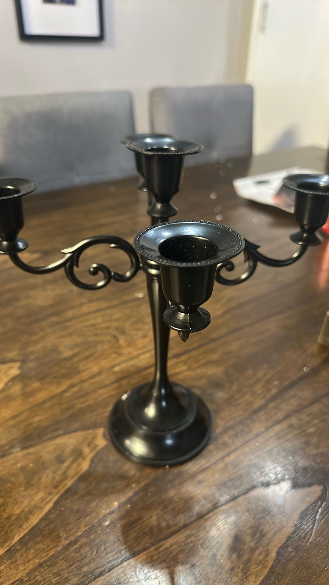 Candelabro Con Luces Led