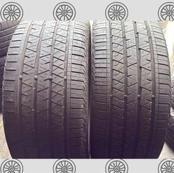 275 45 20 Continental Cross Set of 4 Used Super Clean Set