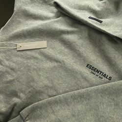 Essentials Hoodie Small  Pockets On Side  Seam 