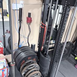 Olympic Rubber Bumper Plate Set