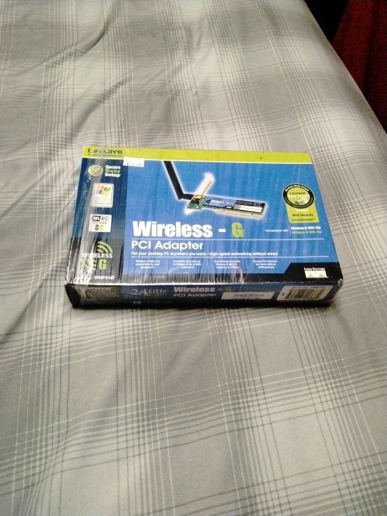 Cisco-Linksys WMP54G Wireless-G PCI Adapter...