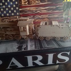 Hand crafted train