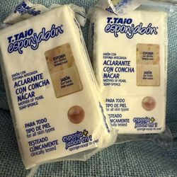 Sponge Soap Concha Nácar