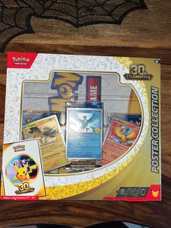 Pokémon 30th celebration poster collection