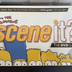 NEW and SEALED The Simpsons Scene It Game just $10
