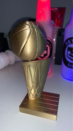 3D printed NBA Finals Trophy