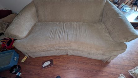 CURVED CRESCENT SOFA