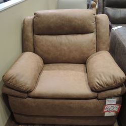 Manual Recliner — Rutherford Home "Momentum Saddle" (Tan) 9879100250SADDLE