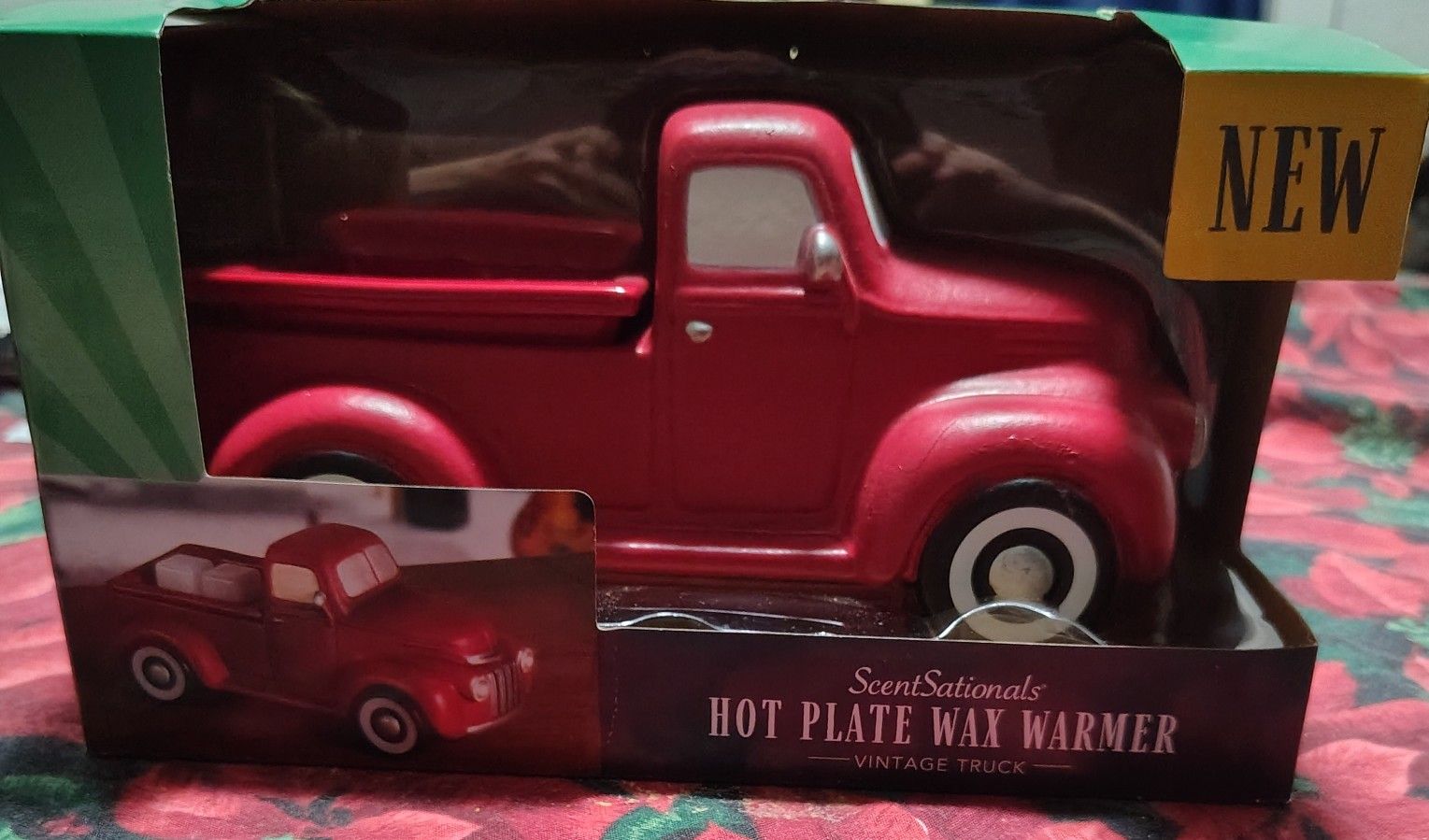 ScentSationals Hot Plate Wax Warmer- Vintage Red Truck