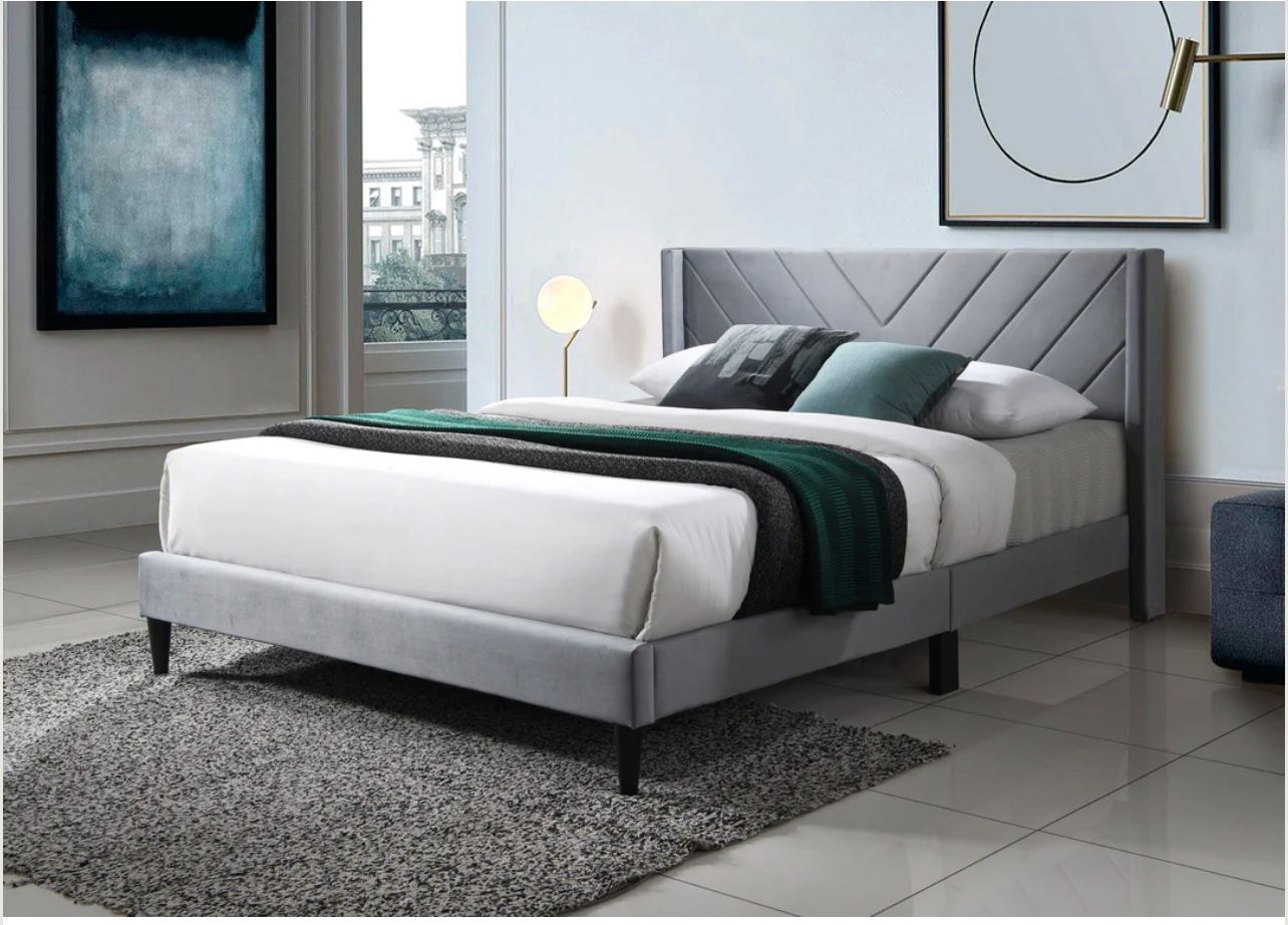 Full Size Bed Frame With Mattress