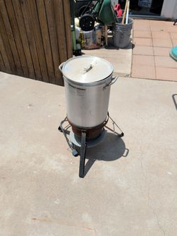 Propane turkey fryer