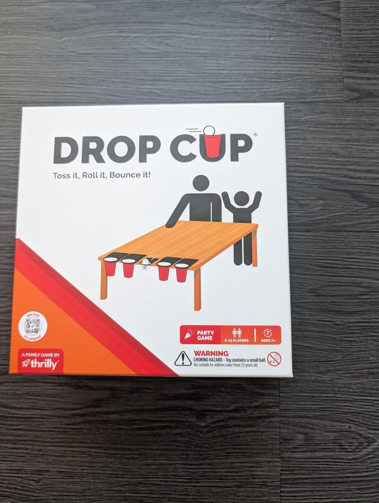 Drop Cup Game - Portable Beer Pong