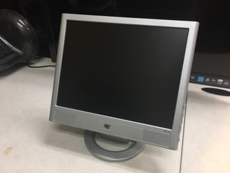 HP 15" LCD MONITOR with built in speakers great condition