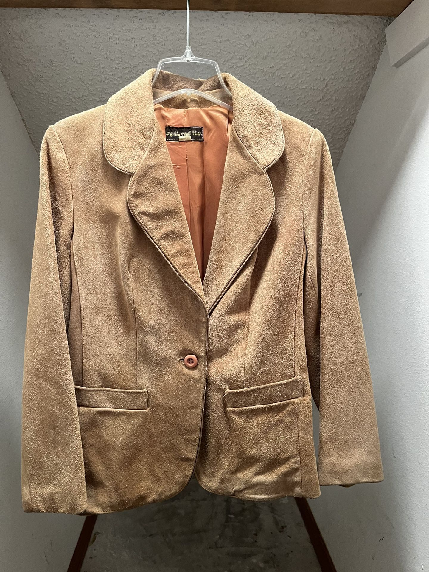 Split End Ltd Suede Women's Jacket Coat