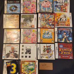 18 Nintendo DS lot