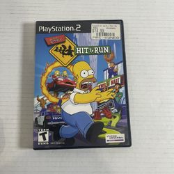 The Simpsons Hit & Run PS2 PlayStation 2 Great Condition