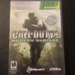 Call Of Duty 4 Modern Warfare Platinum Hits (Xbox 360)