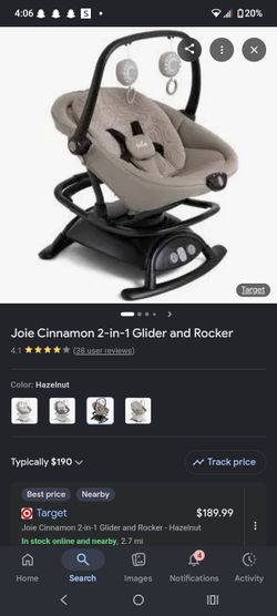 Joie Cinnamon 2-in-1 glide and rocker