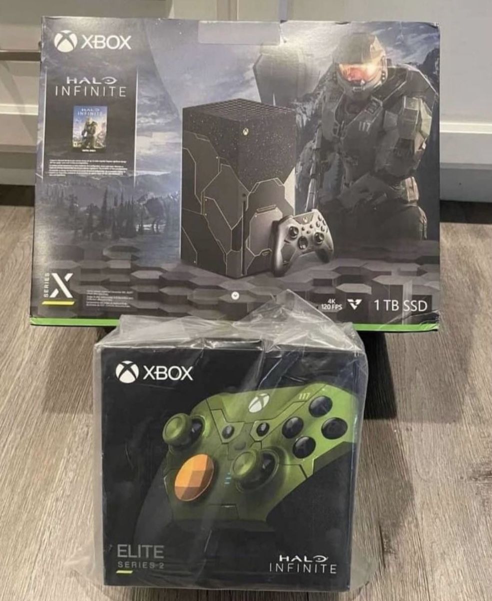 X Box Series X Halo Edition With Controller 