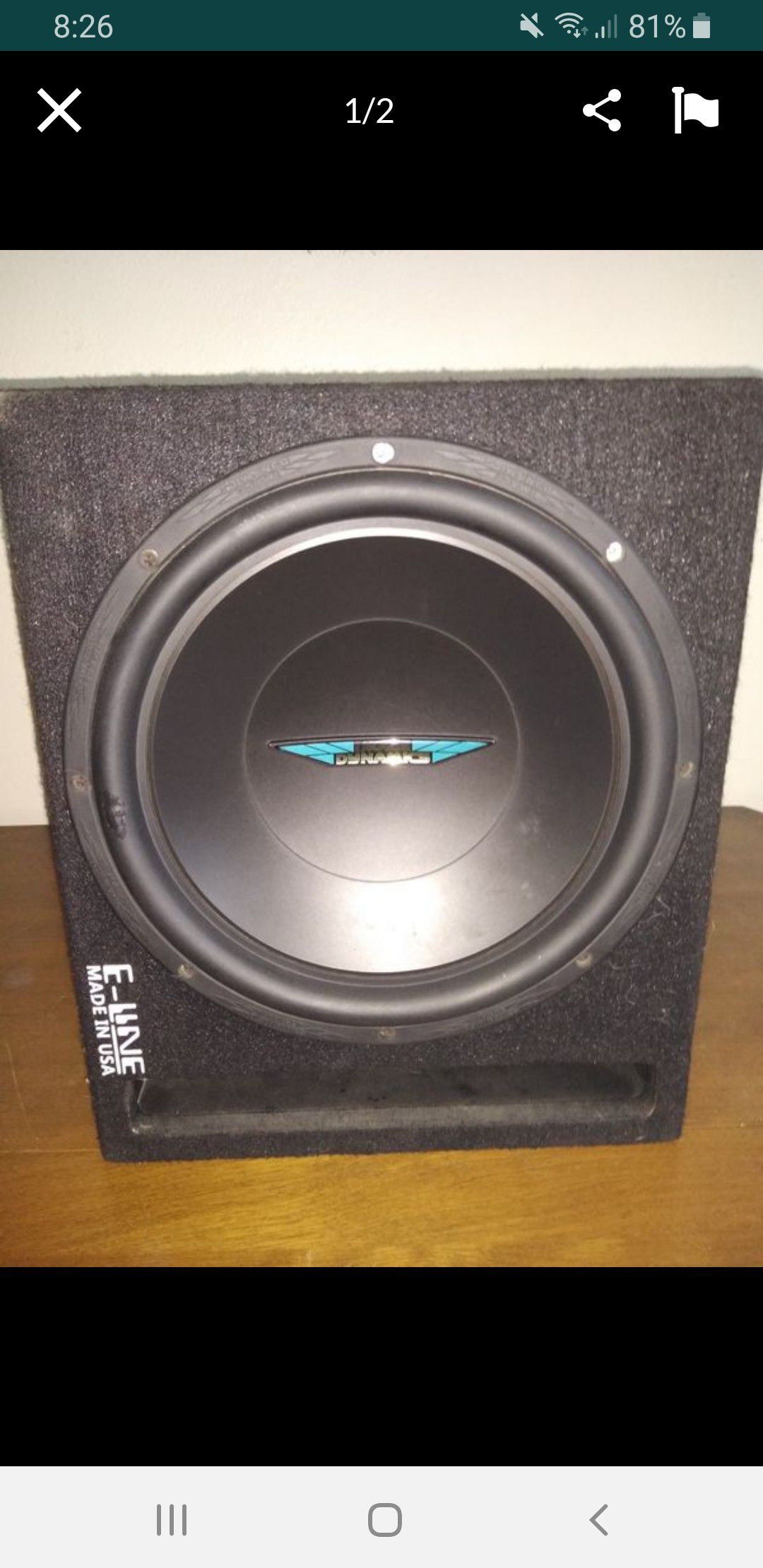12 inch subwoofer with amplifier