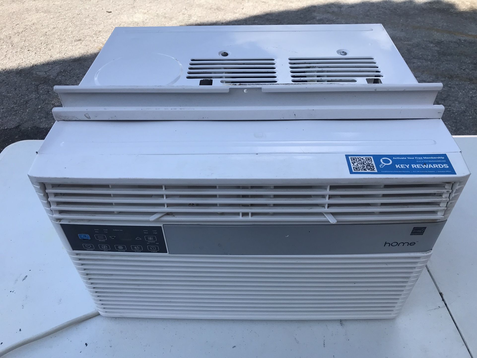 hOmelabs 6000 BTU Wi-Fi Window Air Conditioner