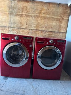 LG washer and electric dryer