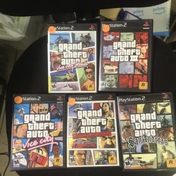 All Grand Theft Autos For Ps2