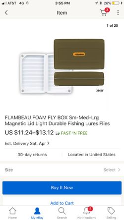 3) Flambeau Foam Fly Boxes!!! In Green with magnetic locks