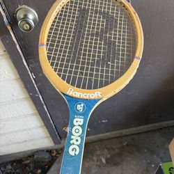 Vintage tennis racquet