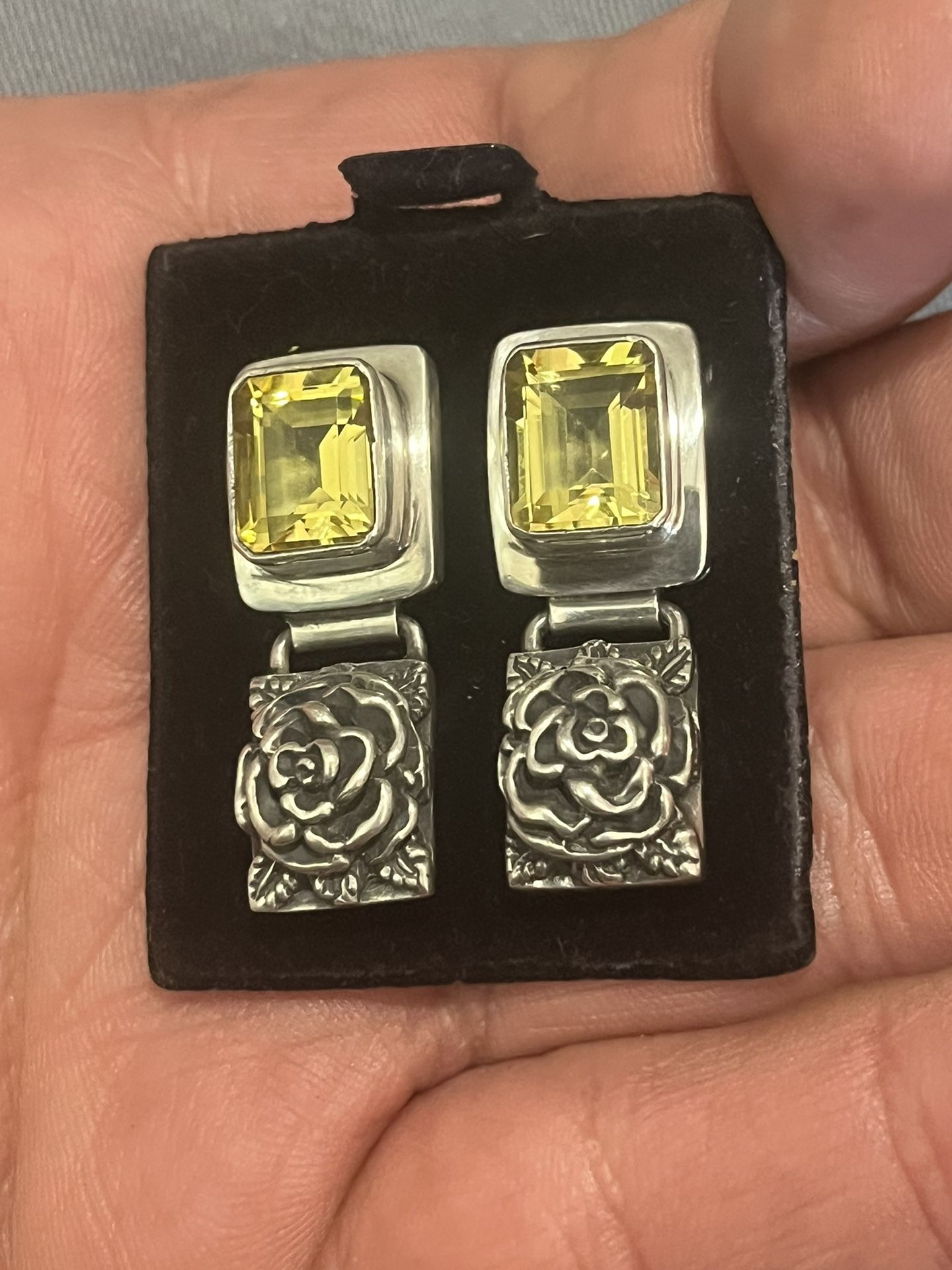 Sterling Silver 925 Earrings 