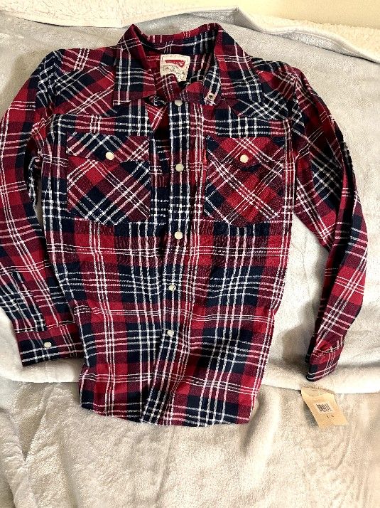 Boys Levi's Long Sleeve Button Down Shirt