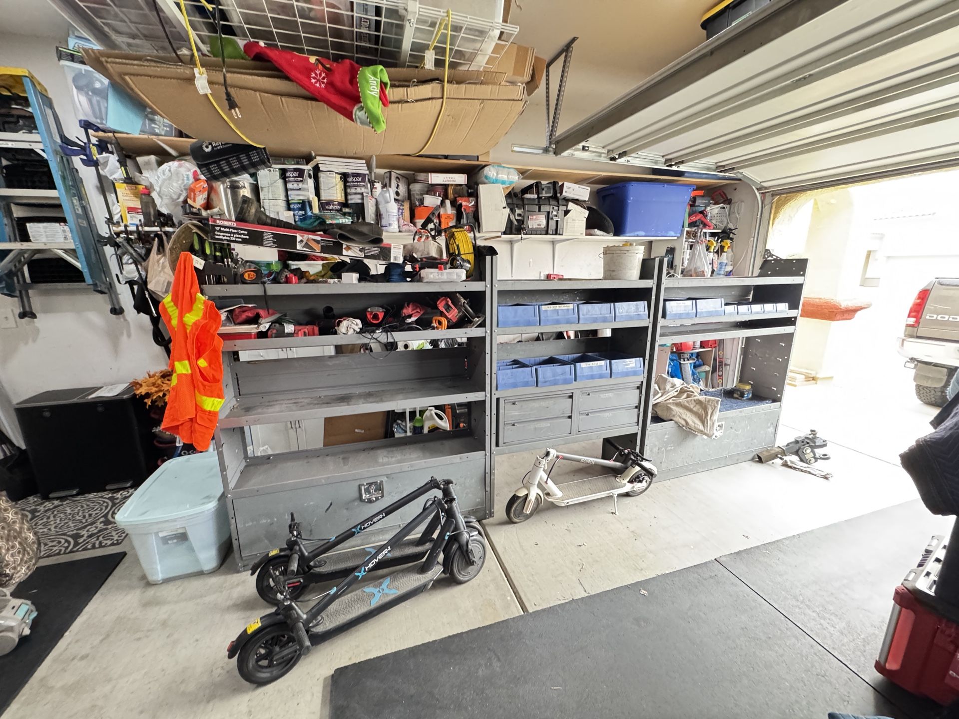 Shelves For High Roof Van. 