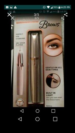 Bundle deal flawless facial hair remover and eyebrows pen