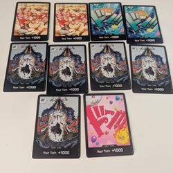 One piece don card lot 