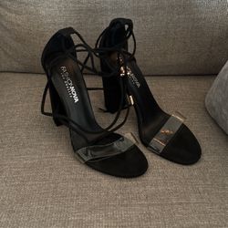 Fashion Nova Black Heels 7