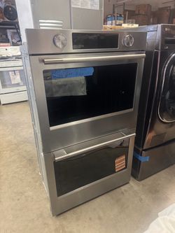 Double oven convection air fry kitchenaid w 30”