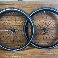 11 Speed Carbon Fiber Clincher Road Wheelset