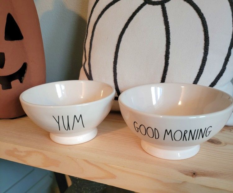 Pair of Rae Dunn Bowls - New