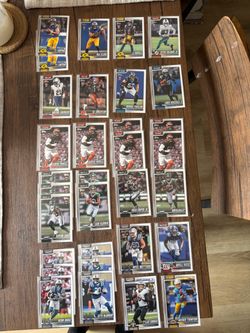 Topps NFL Rookie Football Card Lot