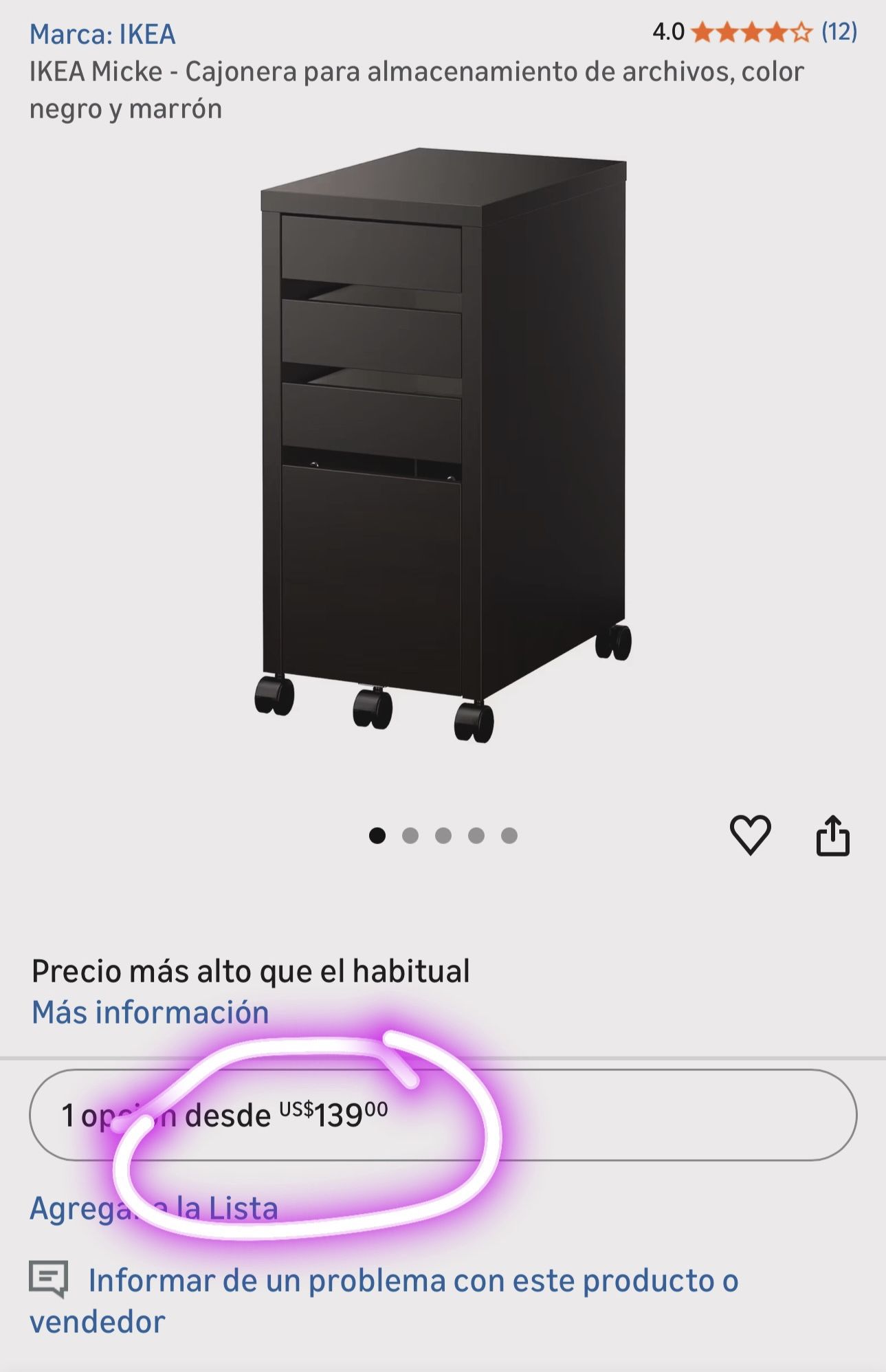 IKEA drawers (Mueble IKEA) 