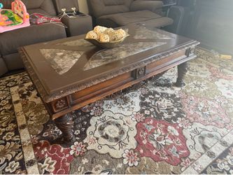 Coffee table and side tables
