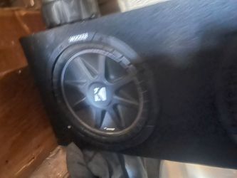 12'inch Kicker competition speakers
