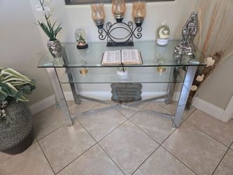 Glass table