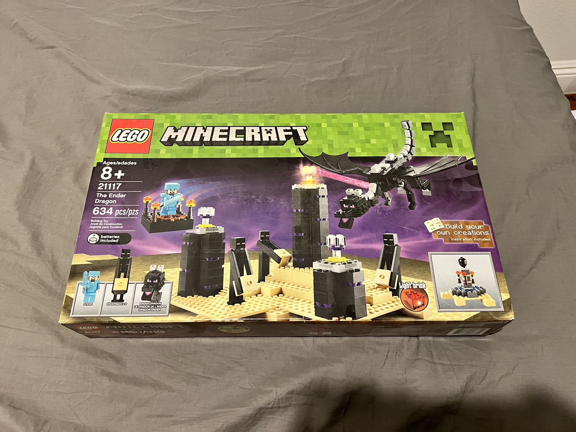 Lego Minecraft The Ender Dragon Set 21117