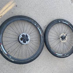 Tufo Heron Carbon 29" 29ER Tubular MTB Wheels wheelset