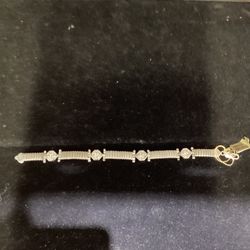 White Gold And Diamond Bracelet