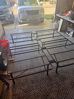 2 Twin Bed Frame Or Make it Queen
